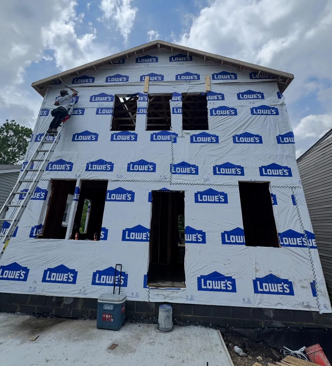 Towson Exterior project — Eagle Home Improvements